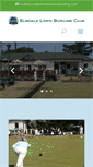 Mobile Screenshot of elmdalelawnbowling.com